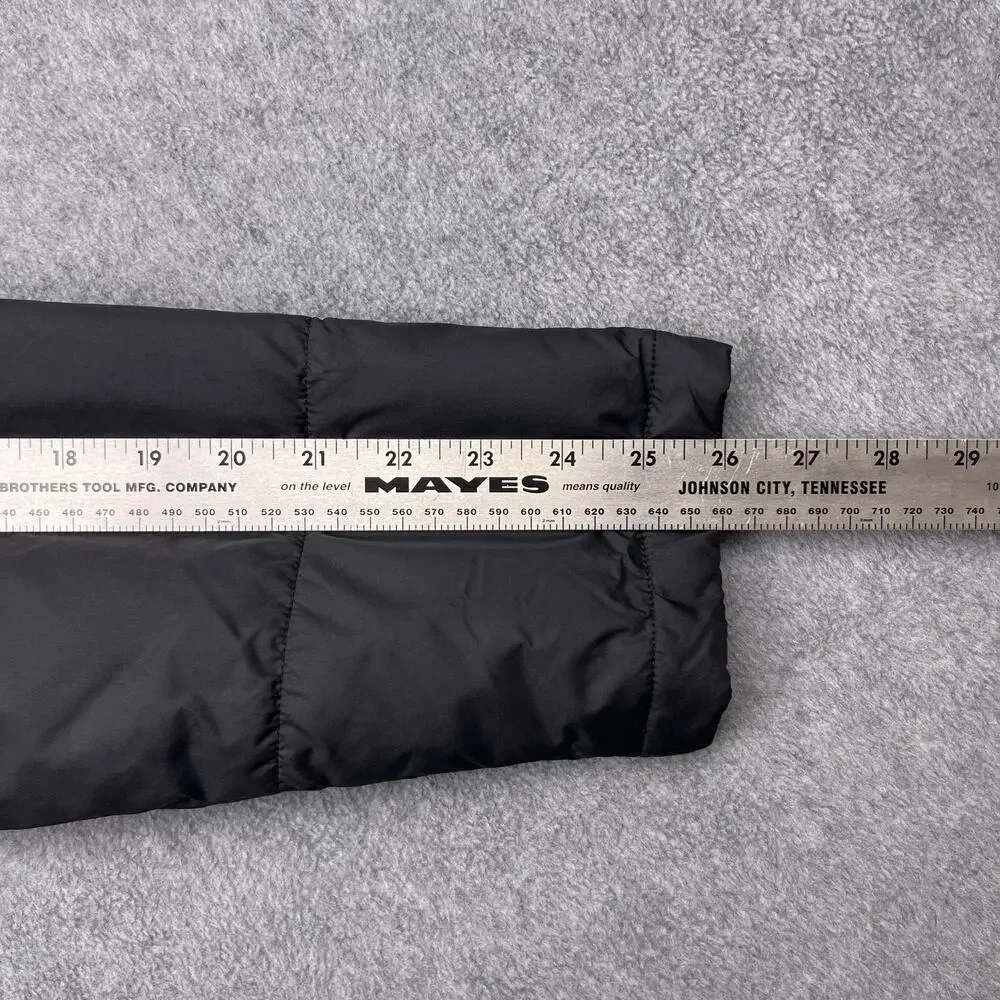 the north face puffer‎ jacket insulated full zip large